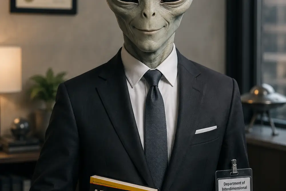 A man in a suit photographed against an office background.